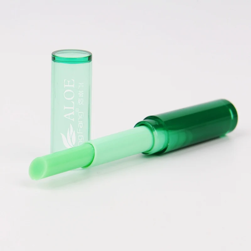 1 шт. Новый защитный увлажняющий питательный бальзам для губ Макияж алоэ вера