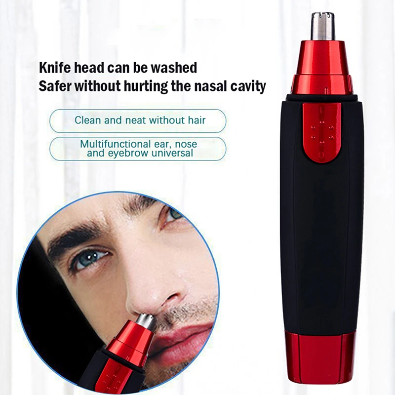 

2021 New Updated Electric Nose Hair Trimmer Ear Face Clean Trimmer Razor Removal Shaving Nose Face Care Kit for Men and Women