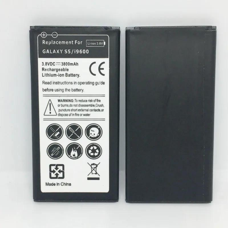 Высококачественная фотобатарея для Samsung Galaxy S5 i9600 G9008V G9006 G900R4|Аккумуляторы