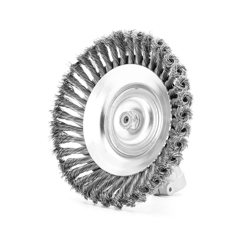 200mm Steel Wire Trimmer Head Grass Brush Cutter Dust Removal Weeding Plate for Lawnmower