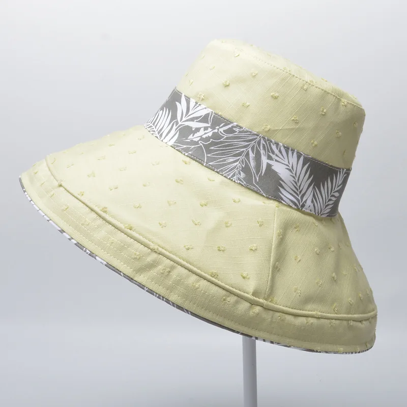 Casual Womens Summer Caps Ponytail Wide Brim Hat  Sun Hats for Women Visors Hat Fishing Beach Hat UV Protection Cap