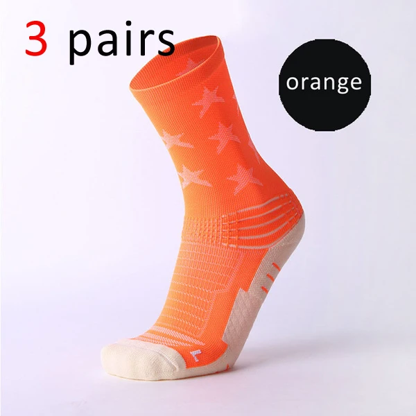 3 VERIDICAL professional compression socks pentagram breathable man short socks 3 pairs white thick non-slip meias masculino - Цвет: 3