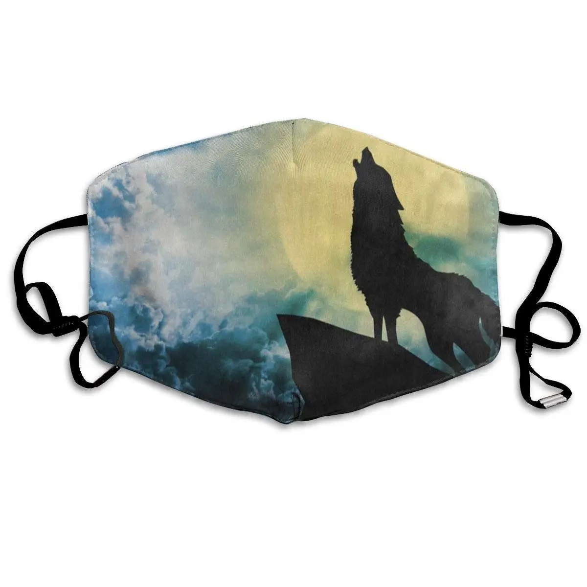 

Great Mask Reusable Anti Dust Face Mouth Cover Moon Night Giraffes In Love Mask Warm Windproof