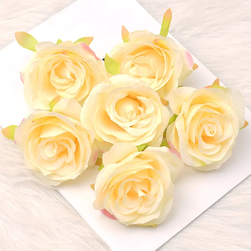 

Искусственные белые розы Nanairo 30 шт