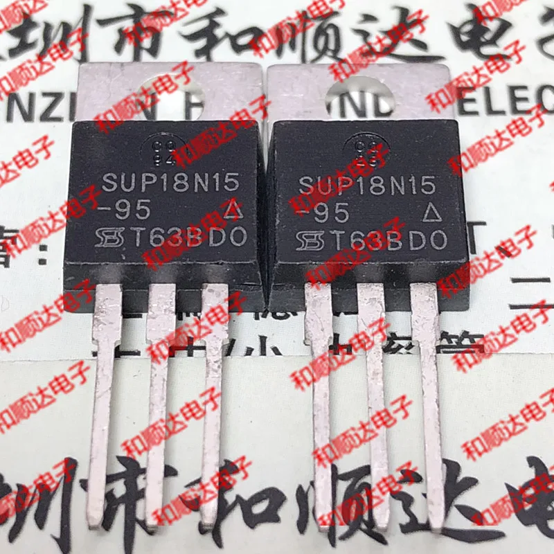 

10pcs/lot SUP18N15-95 New stock TO-220 150V 18A