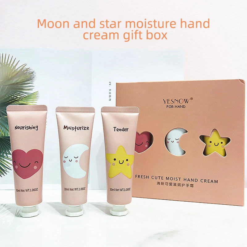 Рождественский подарок набор кремов для рук долговечный увлажняющий