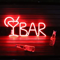 wanxing led neon sign light for bar letter neon wall hanging lighting shop party club room decor usb or battery powered lamp