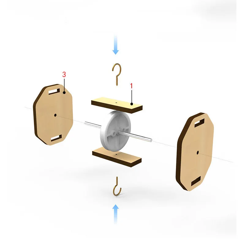 Паровые игрушки Обучающие DIY механика Физика Наука технологический комплект для