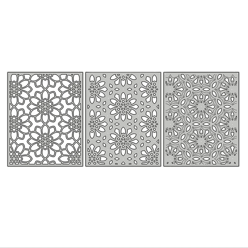 New Layer Blossom Flower Frame Background 2020 Metal Cutting Dies for DIY Scrapbooking and Card Making Embossing Craft No Stamps | Дом и сад
