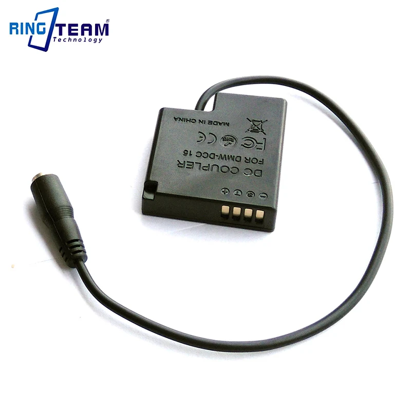 

DC Coupler DMW-DCC15 DMW DCC15 Dummy Battery DMW-BLH7 BLH7 for DMC-GM1 DMC-GM5 DMC-GF7 DMC-GF8 Digital Cameras
