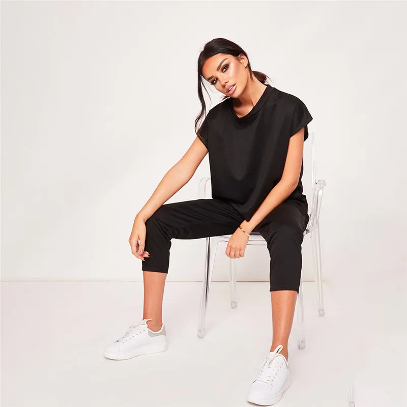 Женская обувь в стиле пэчворк набор тренировочных костюмов Фитнес рубашка с