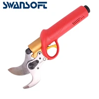 swansoft lithium battery powered electric pruning shear for vineyard and orchard