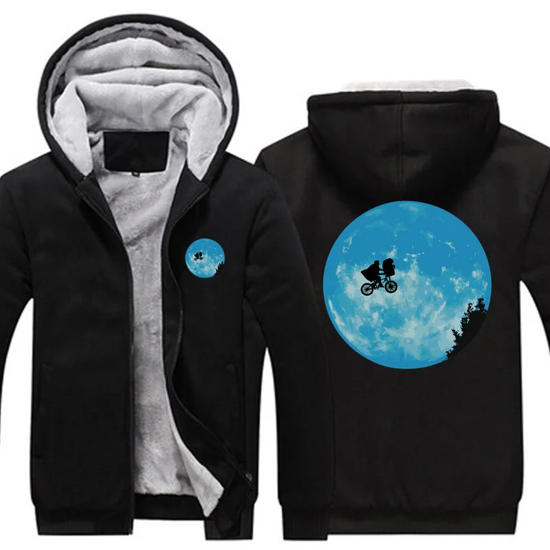 Новинка ET Экстра наземный E.T. Мужская Флисовая Толстовка с капюшоном размеры до -