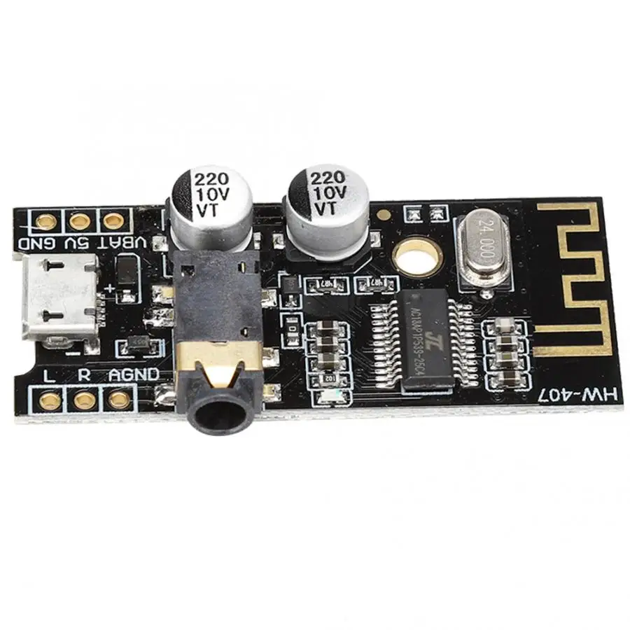 HW-407 Bluetooth 4 2 аудио стерео беспроводной динамик приемник модуль усилителя