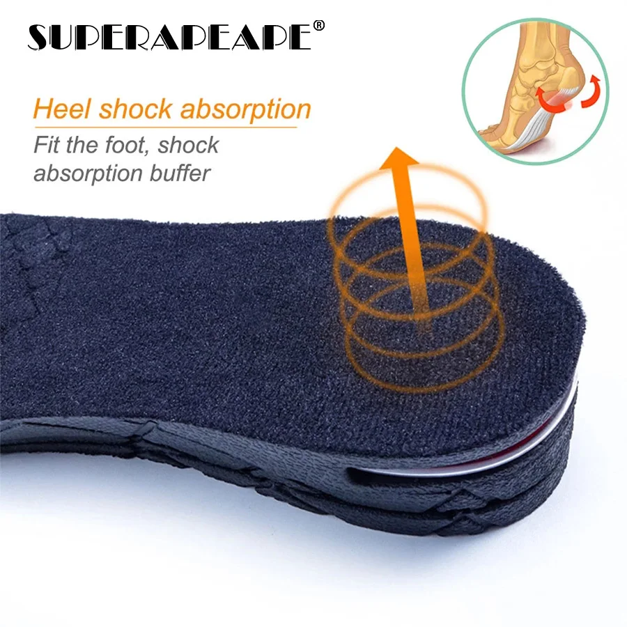 Вставка в обувь для увеличения роста Стельки 1-4 5 см | Спорт и развлечения