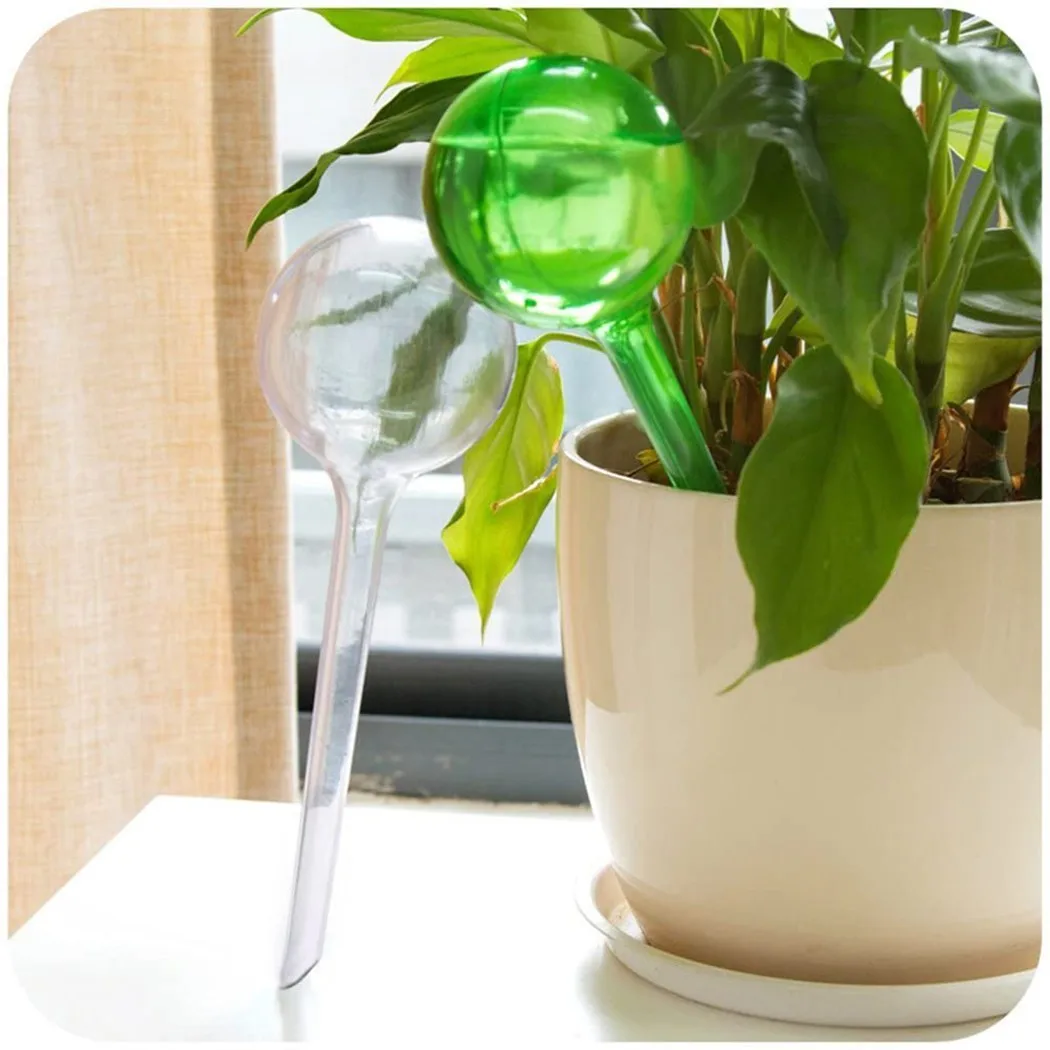 

Slow Release Plant Watering Globes Bulbs Watering Device 6pcs/set Drip Automatic Irrigation Tool Large