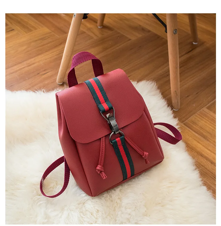 Женский Повседневный Рюкзак роскошный школьный рюкзак в полоску унисекс новый