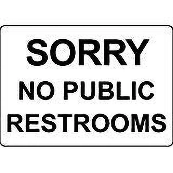 

Извините, нет общественных комнат, жестяная вывеска, художественное настенное украшение, винтажный алюминиевый Ретро металлический знак,