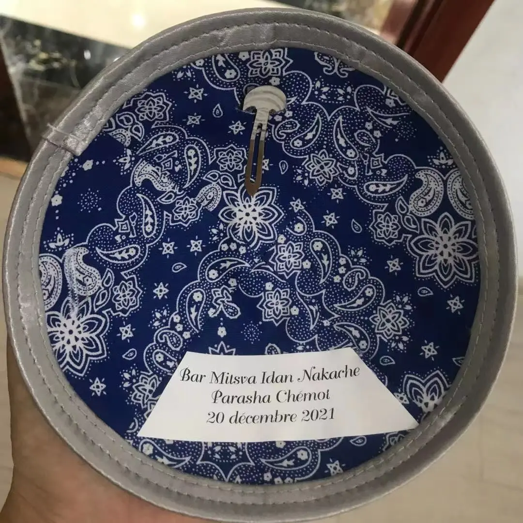 KIPPAS Свадебный KIPPOT льняной кипот бирюзовый|Мусульманская одежда| |