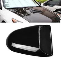 For Flat Car Hood Only Universal Roof Car Auto Decorative Hood Scoop Air Flow Intake Hoods Scoop Vent Bonnet Cover