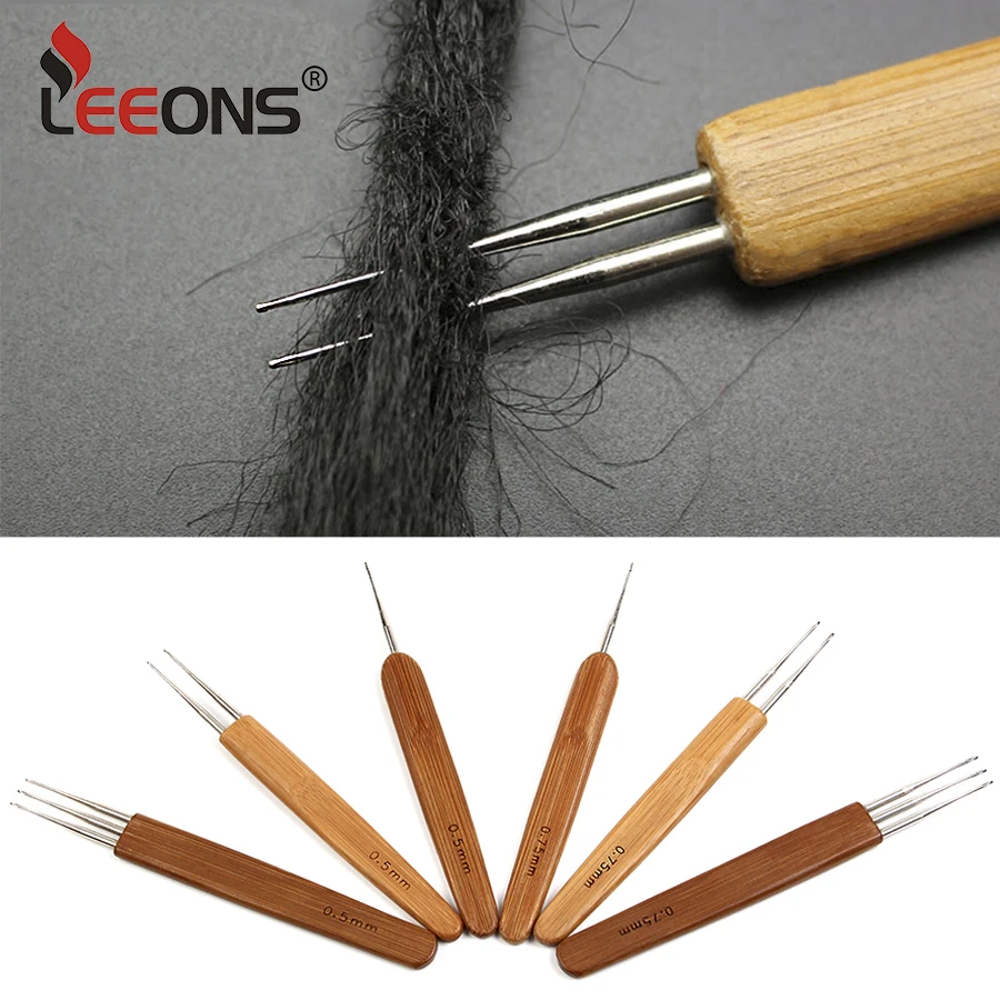 

Leeons Berserk Crochet Hook Needle For Dreads Lock Braid Craft Crochet Hooks Dreadlock Needle For Braids Wig Weaving Needles