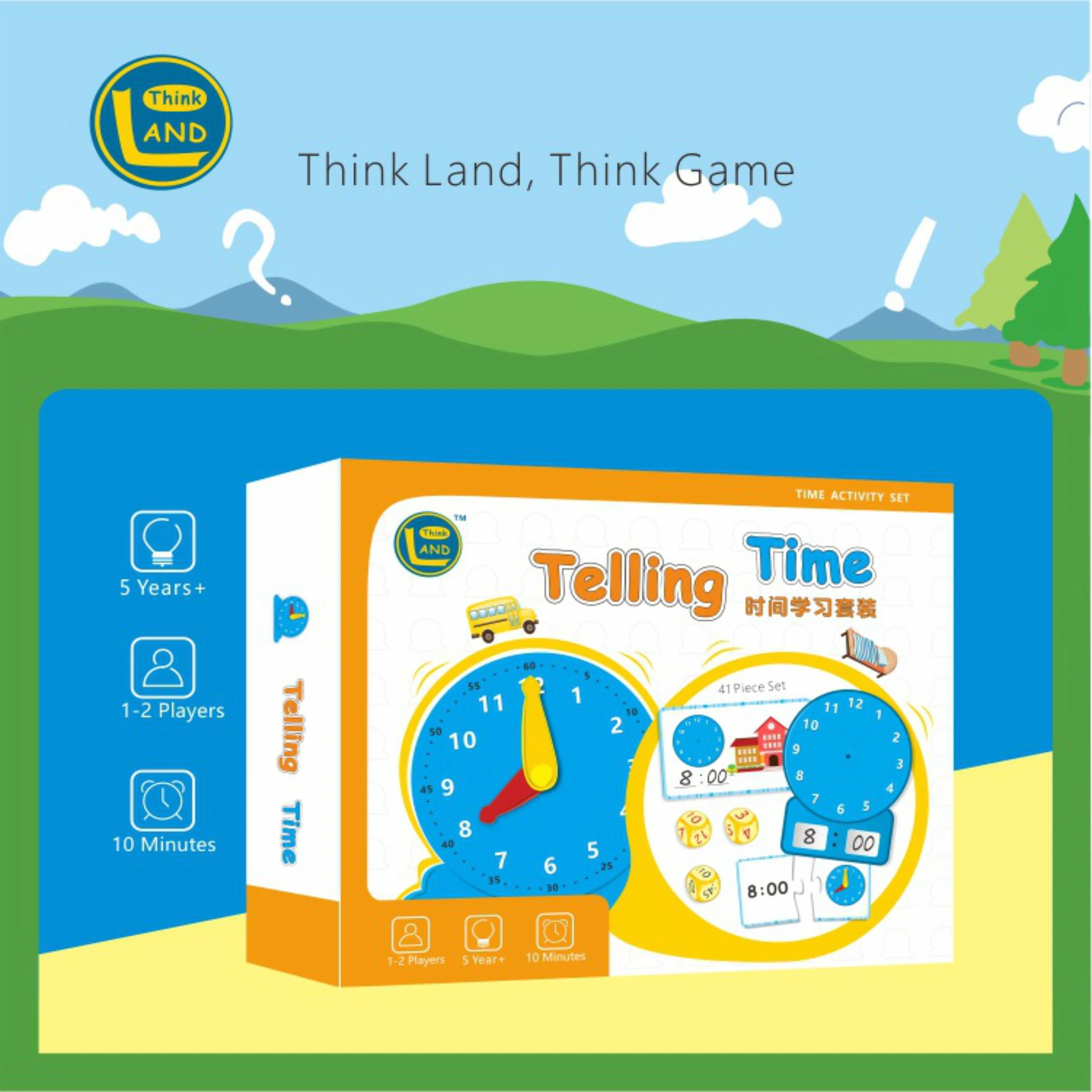 

Telling Time Early Childhood Education Teaching Aid