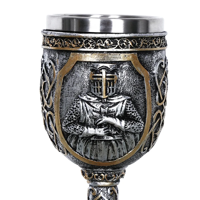 Кофейная кружка в средневековом стиле Templar Crusader Knight Suit Of Armor the Cross Beer Stein Tankard | Дом и