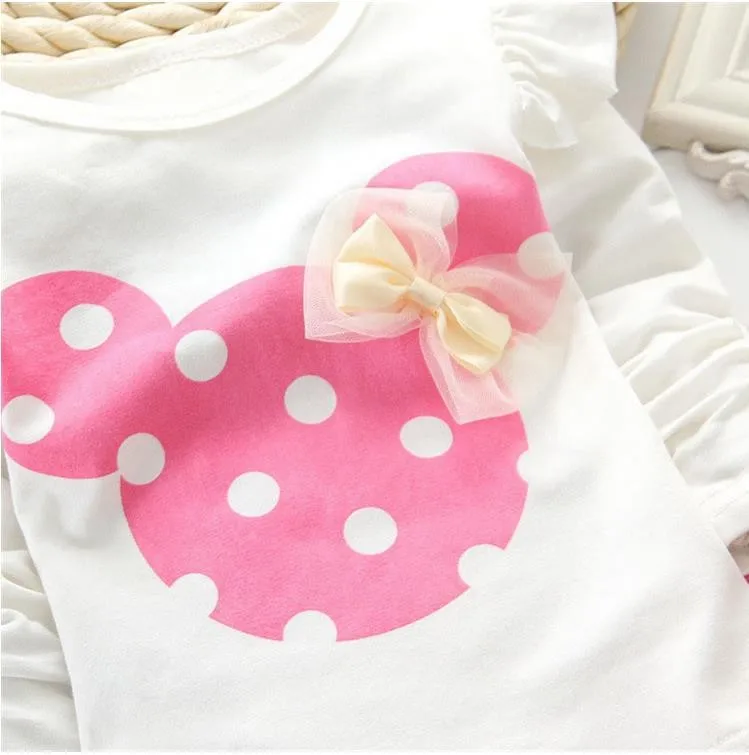 

Girls Clothing Sets 2020 Winter Girls Clothes Set T-shirt+pants 2 pcs Kids Clothes Girl Sport Suit Children Clothes 6M-24M
