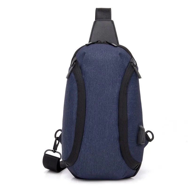 

Bag Casual Chest Men Outdoor Sports Messenger Bag Canvas Black crossbody Pouch Men Short Trip Bags Knapsack Male Phone Pouch