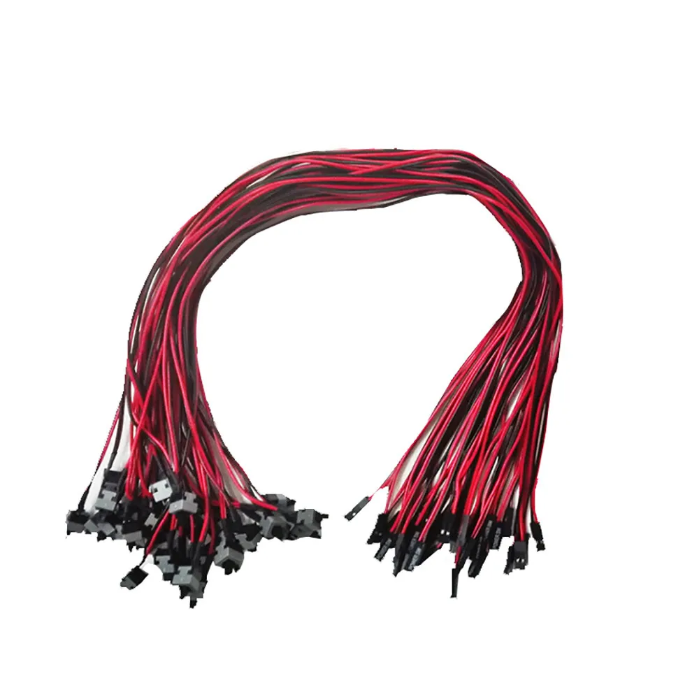 

1pc 53cm Long Power Button Switch Cable for PC Switches Reset Automatically Reset Push Button Computer Power Momentary