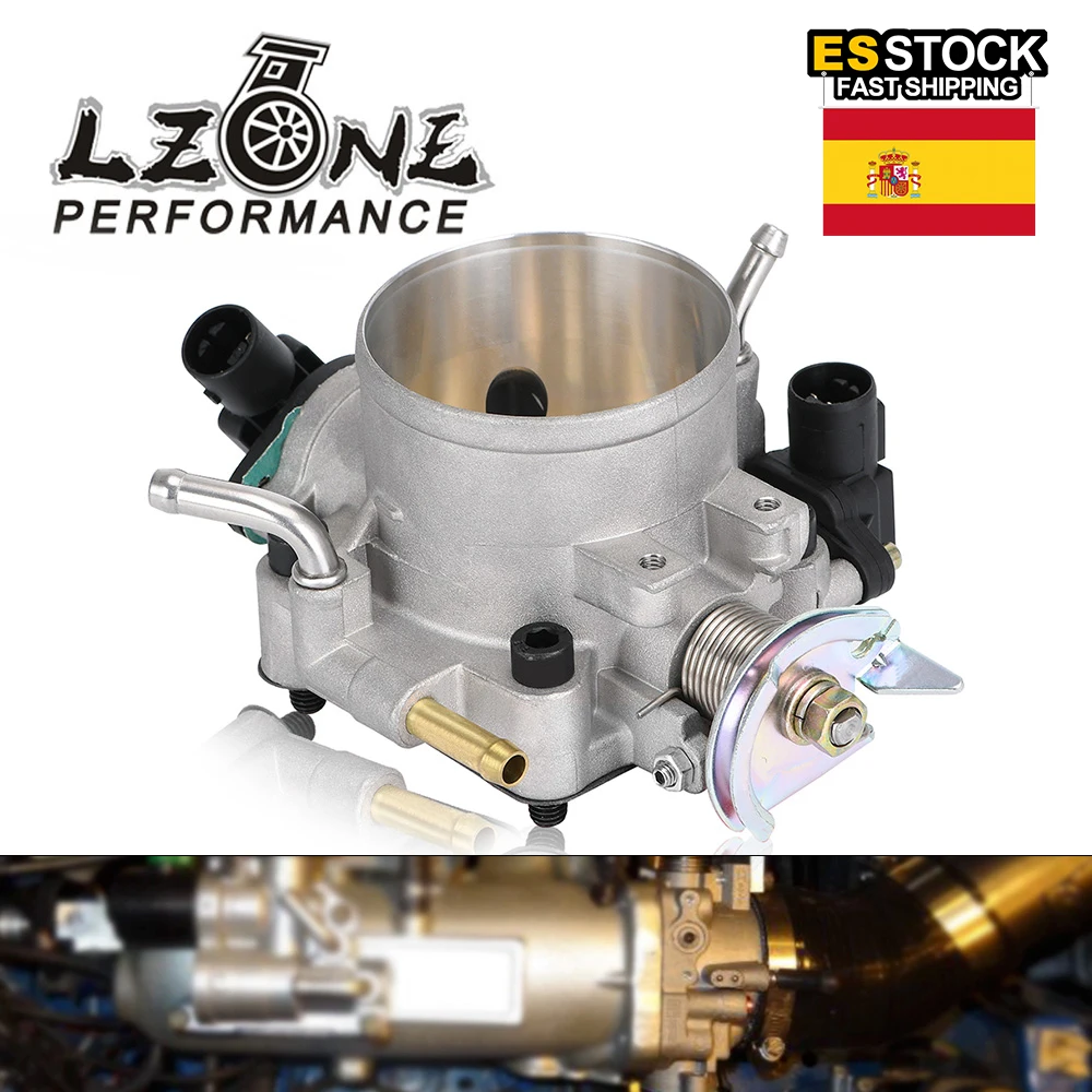 LZONE 70 мм комплект дроссельной заслонки с TPS и датчиком карты для Honda B/D/H/F серии B16 B18