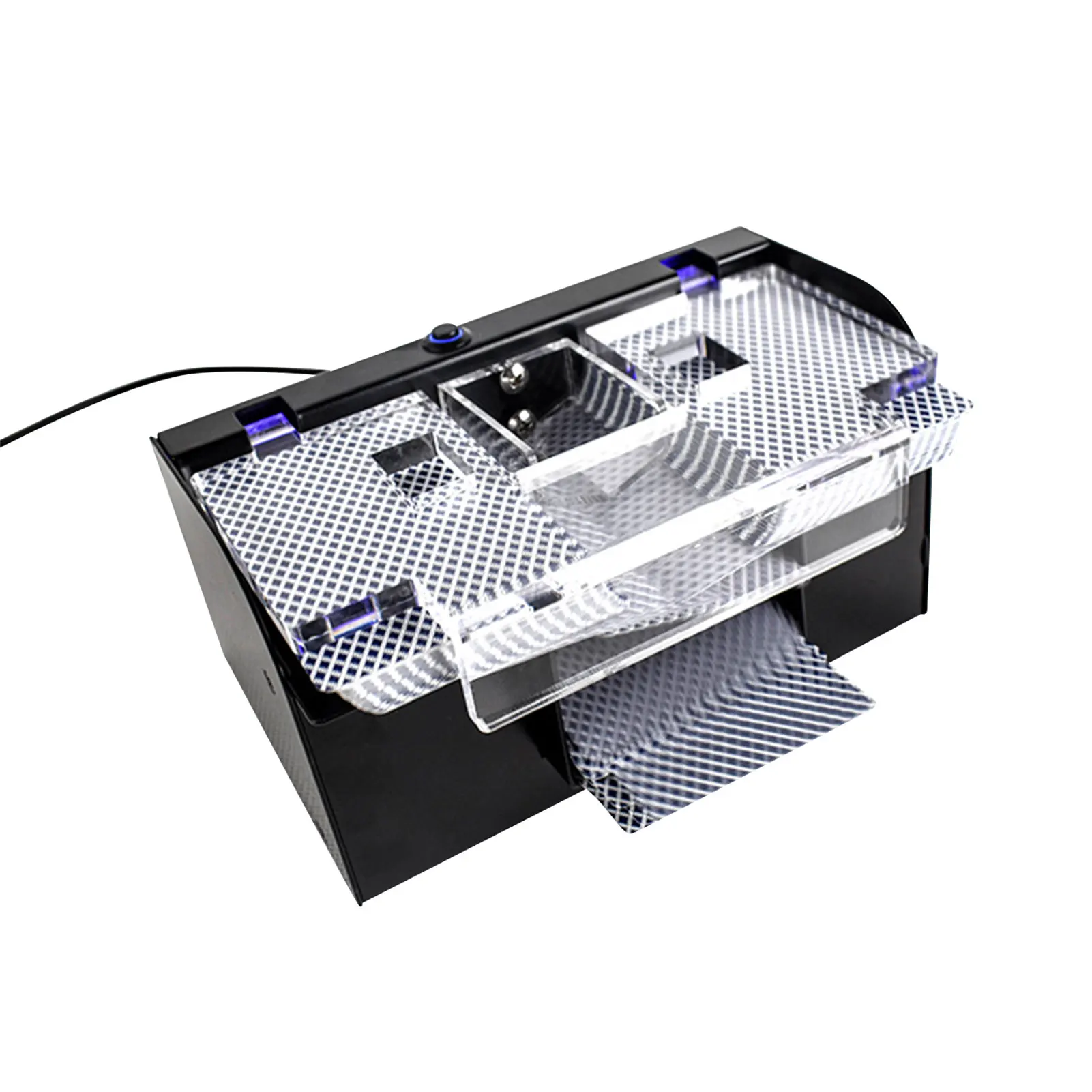 

EU/US Automatic Cards Shuffler 1-2 Decks Poker Card Shuffling Machine