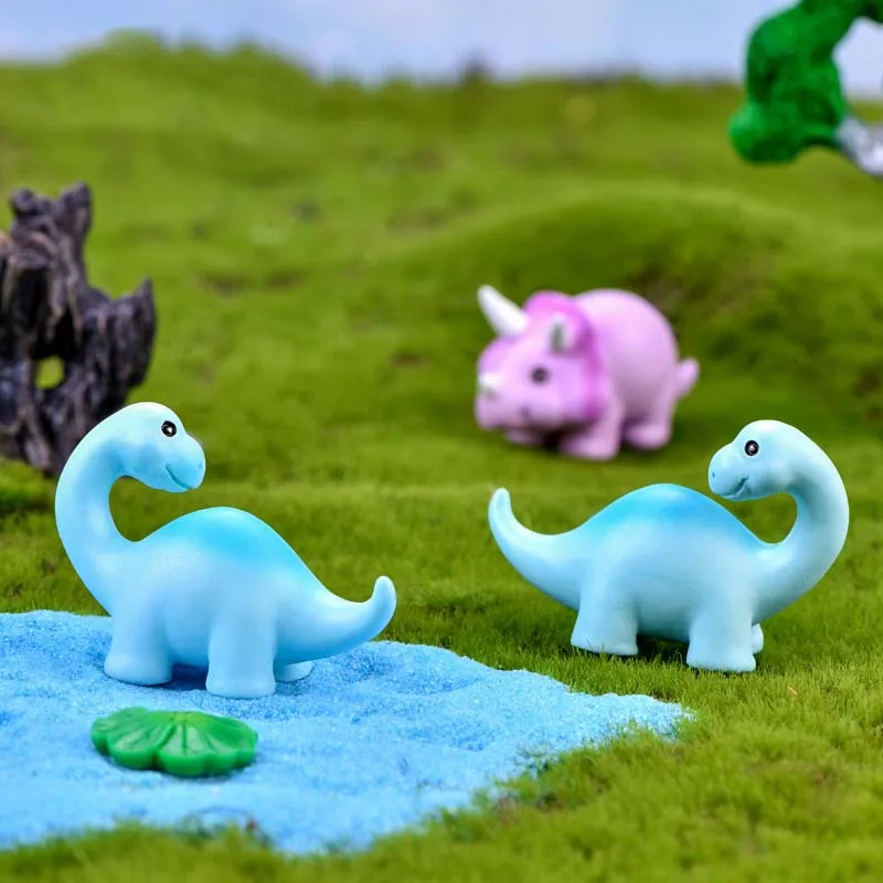 1 шт. милый динозавр старинный мультяшный дракон 3d-модель фигурка сказочный декор