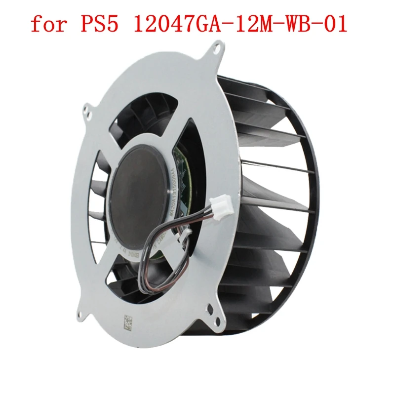 

Host Internal Cooling Fan Replacement Part Silent 23 Leaf Fan for PS5 12047GA-12M-WB-01 Consoles