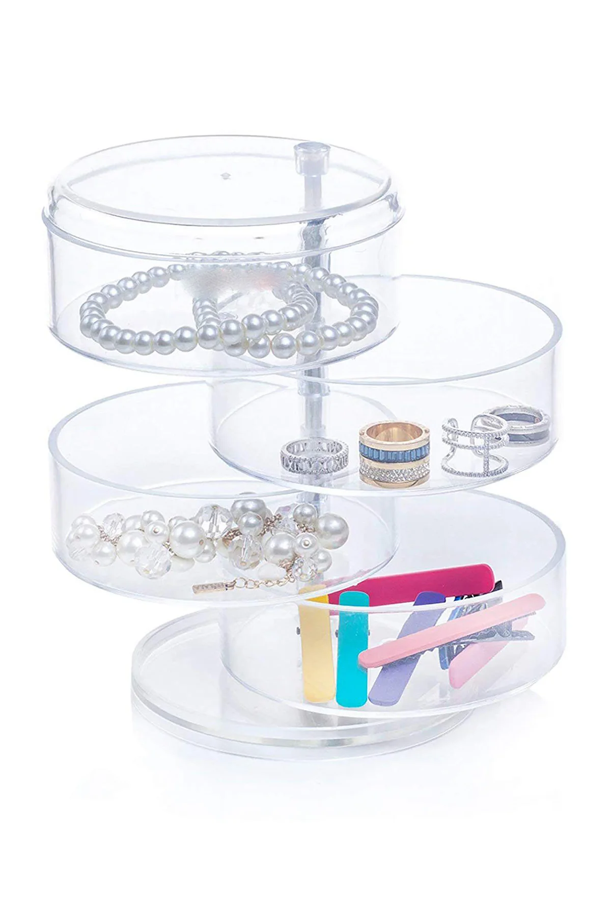 

4 tiers Rotating Jewelry Organizeri