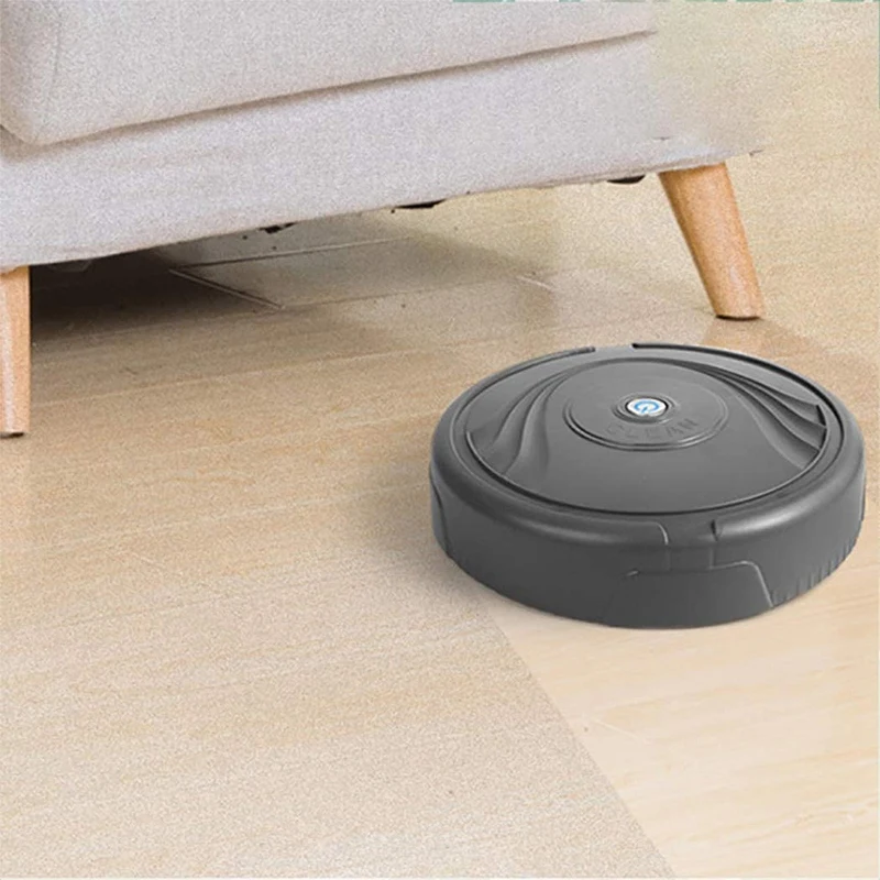 

Mini Home Automatic ing Vacuuming Robot Floor Cleaning Robot Handheld Vacuums White