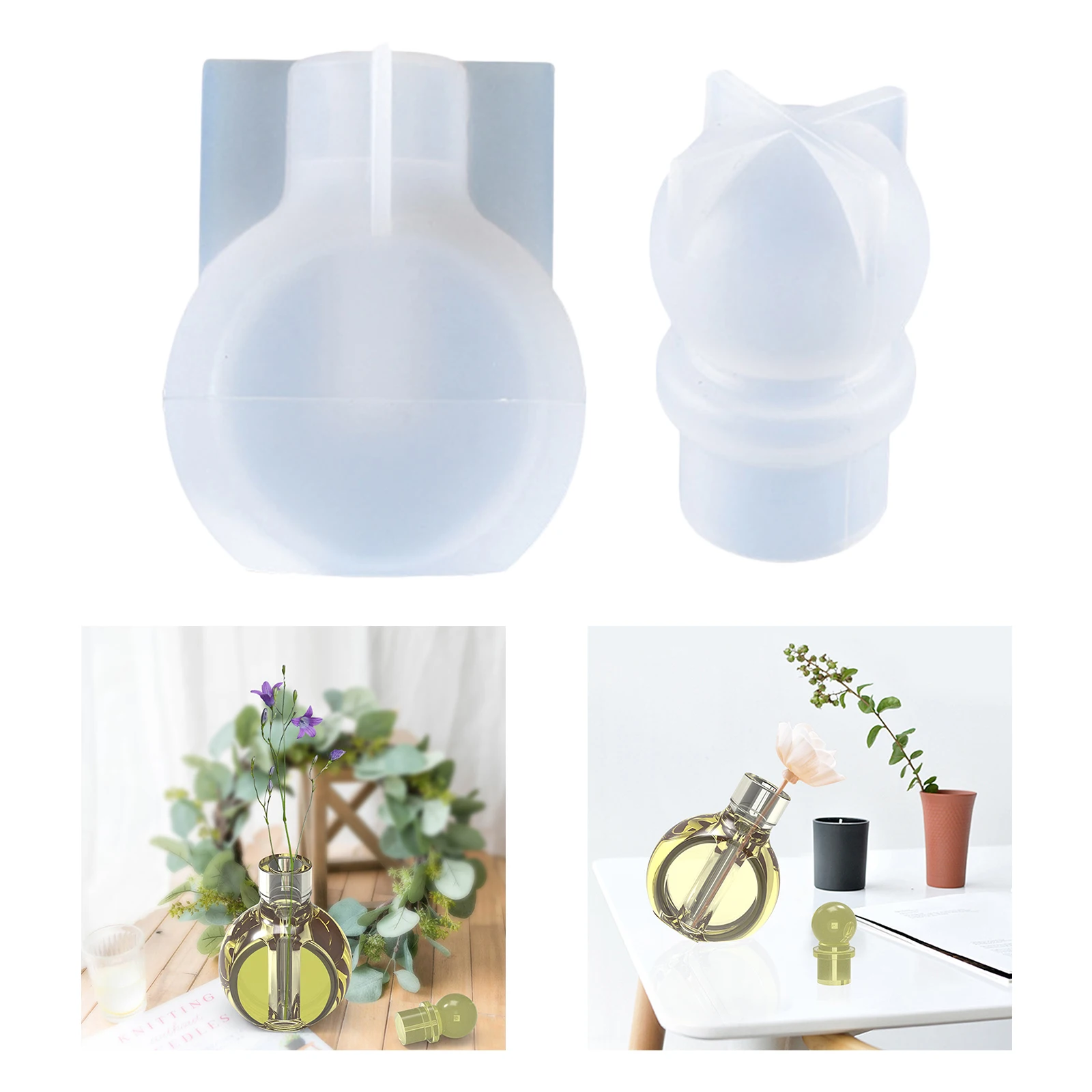 Силиконовая смола искусственная форма для ароматерапии флакон духов