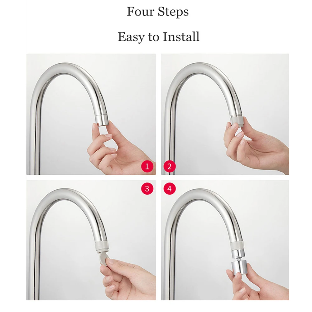 

1PC 360 Rotate Faucet Kitchen Faucet Aerator Water Diffuser Bubbler Water Saving Filter Shower Head Nozzle Tap Connector