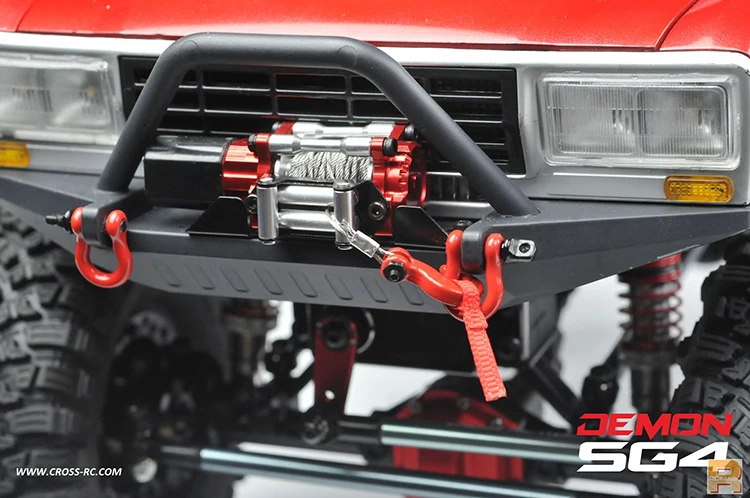 CROSS RC 1/10 комплект SG4 4X4 4WD DEMON Rock Scale гусеничный ABS жесткий корпус с металлическими осями спортивный Гусеничный