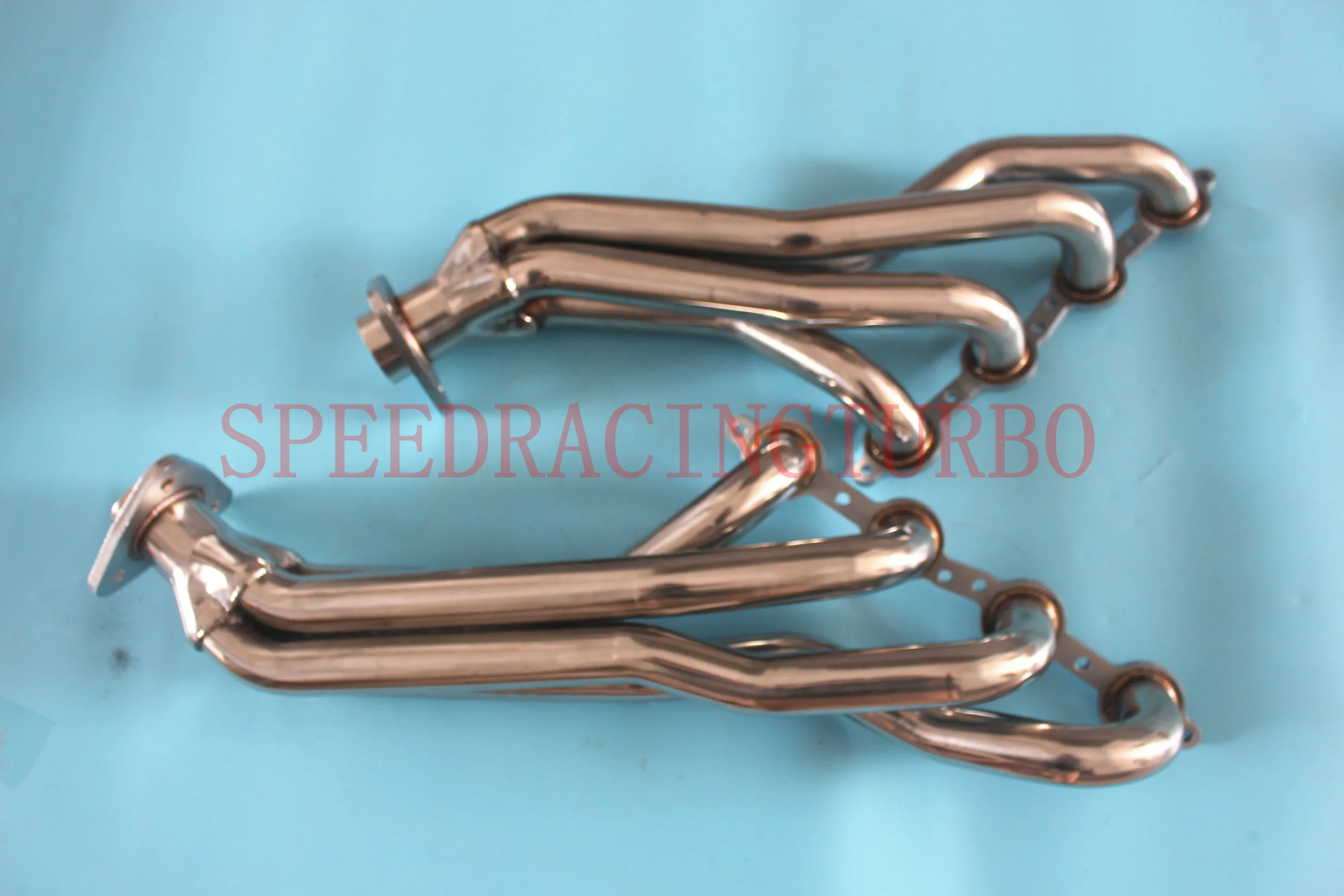 Выпускной коллектор для CHEVY/GMC GMT900 4,8/5,3/6,0+ Y-PIPE из нержавеющей стали длинная трубка из нержавеющей стали, одна пара середины X трубы