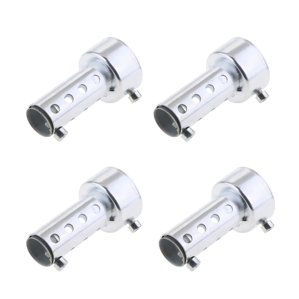 4 шт. универсальный мотоцикл выхлопной может убийца глушитель перегородка 42 мм |