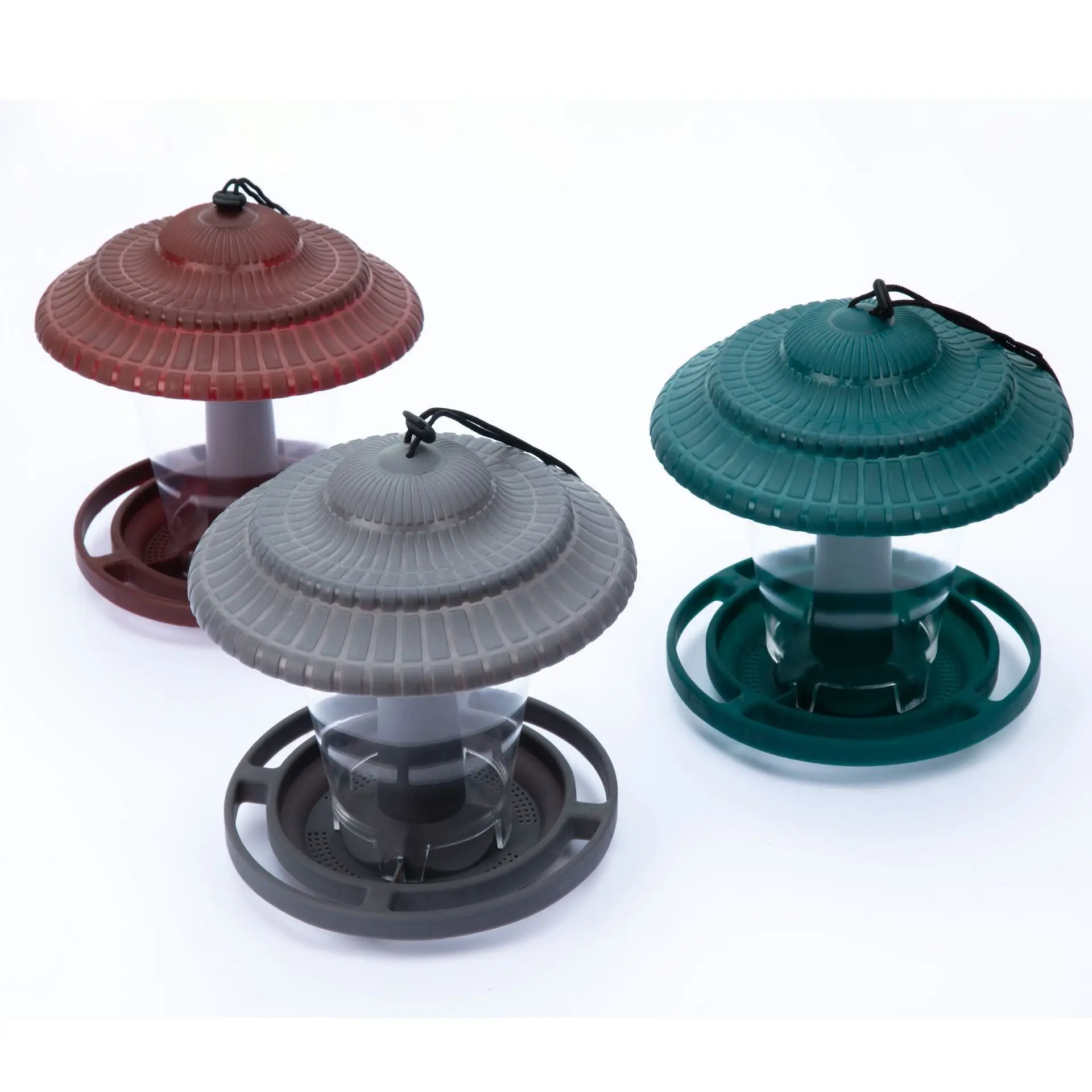 

Outdoor bird feeder house Waterproof gazebo Hanging wild bird feeder cage Outdoor container Bird feeder with hanging rope Estate