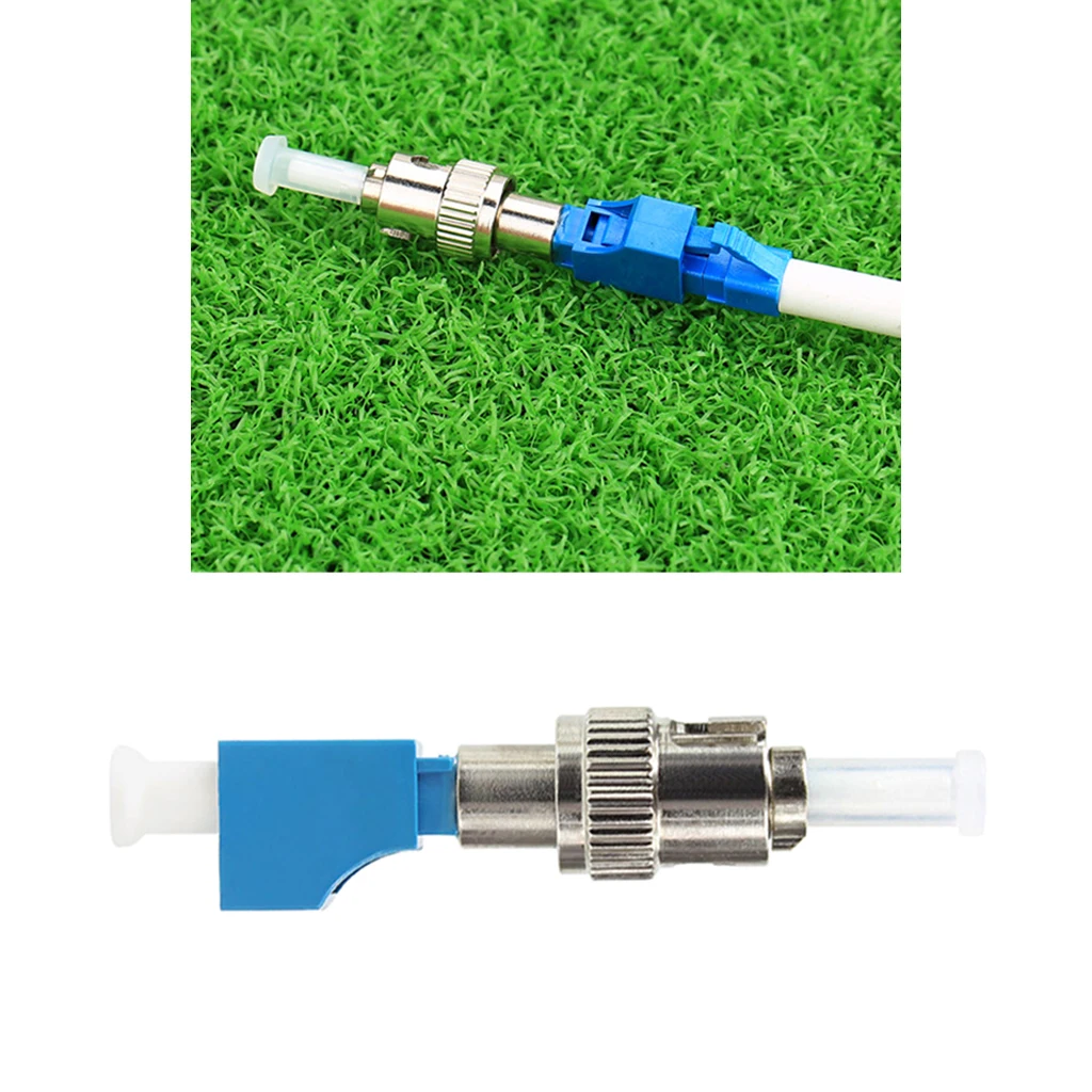 2 шт ST к LC Оптическое волокно одномодовый адаптер 9/125 кабели разъем| |