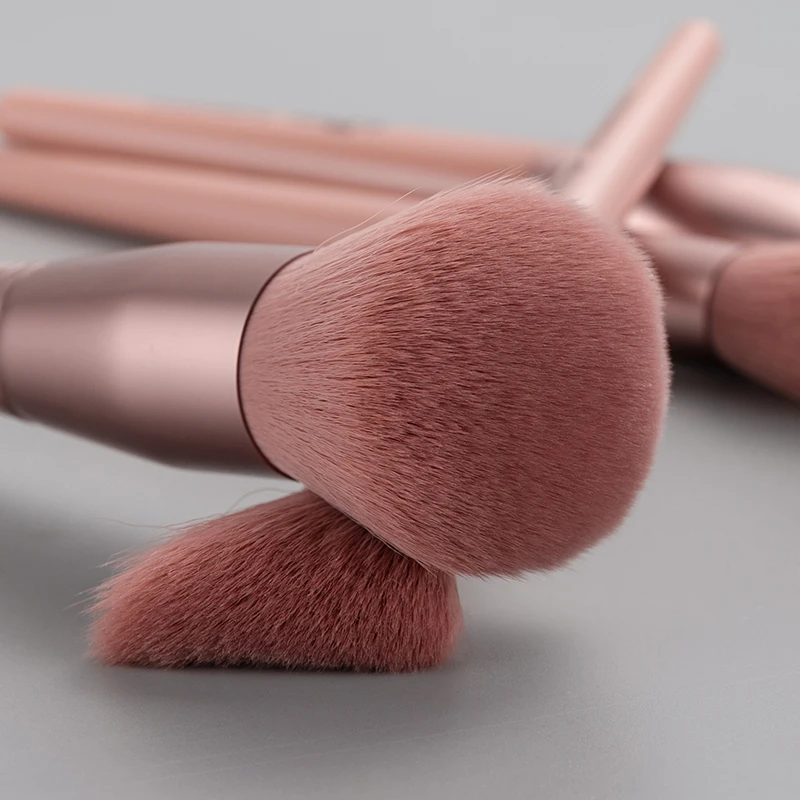 

Anmor 4Pcs Facial Makeup Brush Set Professional Synthetic Hair Make Up Brushes For Powder Foundation Quality Cosmetic Tool