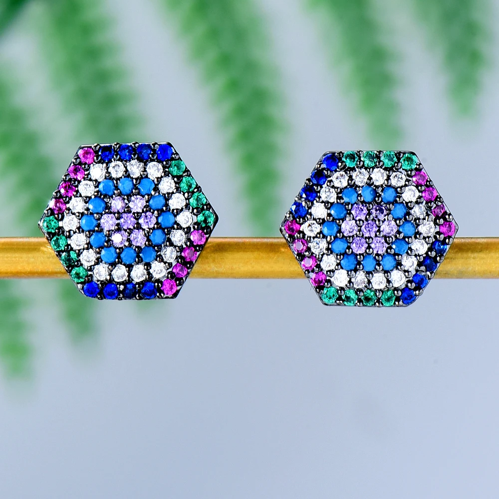 

SORAMOORE Luxury Cute Multicolor Trendy High Quality Earrings Naija Wedding Party Earring Fashion Jewelry for Women New Style