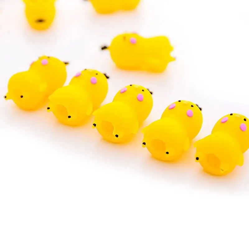 

3pcs/pack Creative Carrot Chick Pen Pencil Cap Sleeve Cover Extender Protector Office School Supplies Stationery