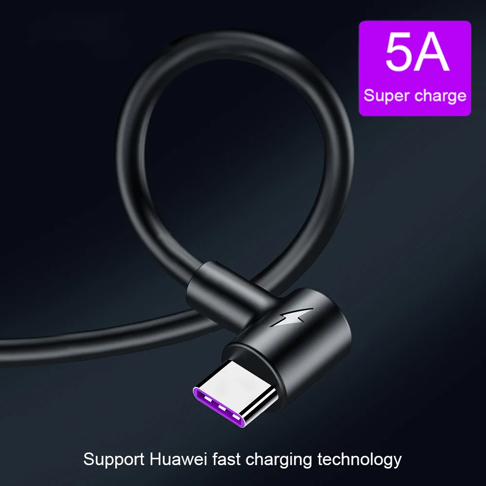 Кабель usb type C 3,1 QC 3,0 5A супер быстрый зарядный кабель 3 м 2 м 1,5 м 1 м для samsung Galaxy S9 S10 для huawei mate 20 P20 P30 Pro