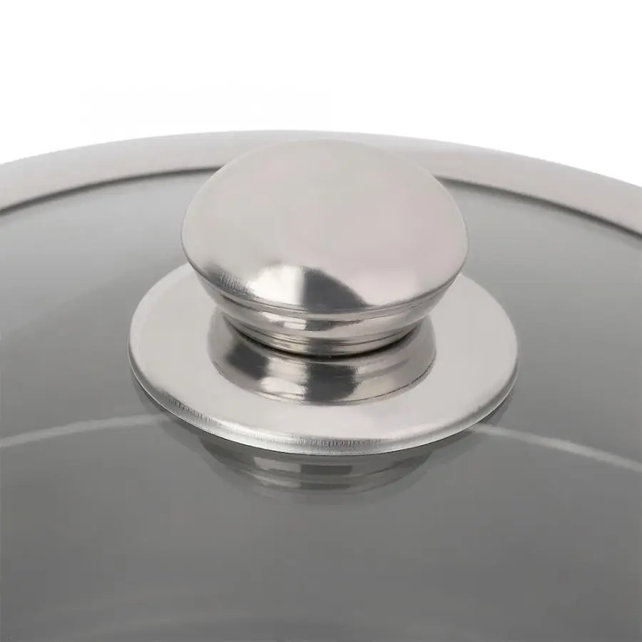 28 см Нержавеющая сталь один Слои для готовки термостойкая тушеного мяса с Еда