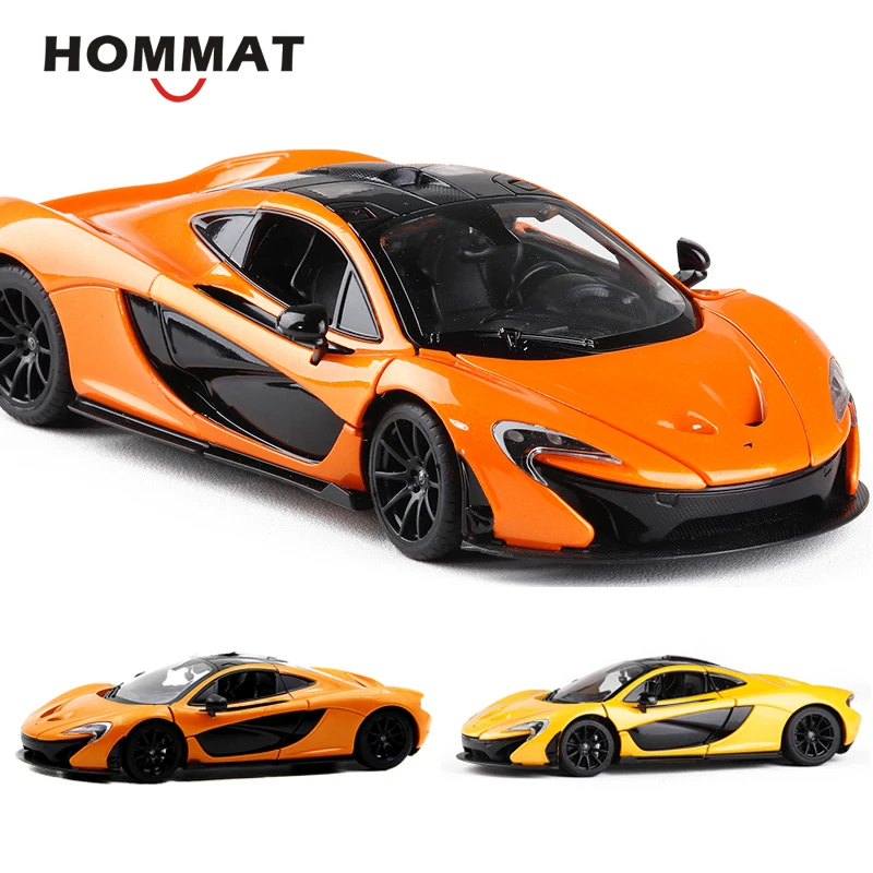 Модель автомобиля HOMMAT Mclaren P1 в масштабе 1:24 игрушечный автомобиль из сплава литой