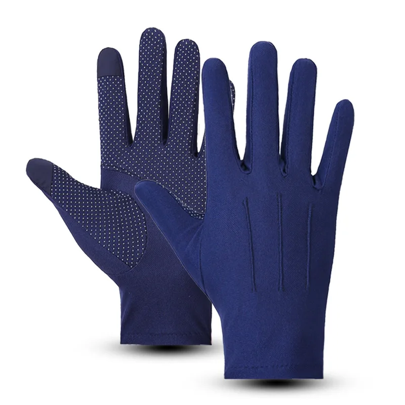 

Riding Touch Screen Gloves Antiskid Outdoor Sports Sunscreen Fishing Sweat Absorption Breathable Ice Cold Summer Thin Gloves